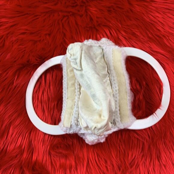 Unbranded Crochet handbag with rounded handle - Picture 7 of 7